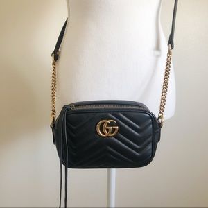 Gucci Accessories - Gucci GG Marmont Mini Matelassé Shoulder Bag Gucci Accessories - Gucci GG Marmont Mini Matelassé Shoulder Bag